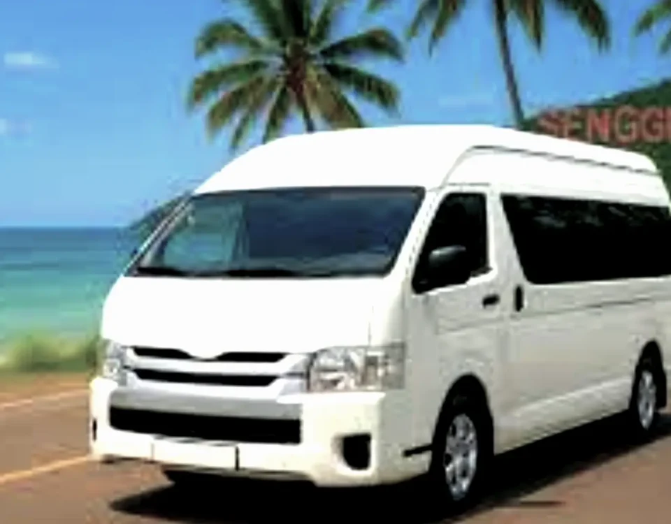 Rental hiace lombok murah