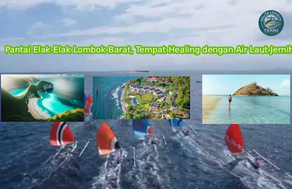 Pantai Elak Elak Lombok Barat indah