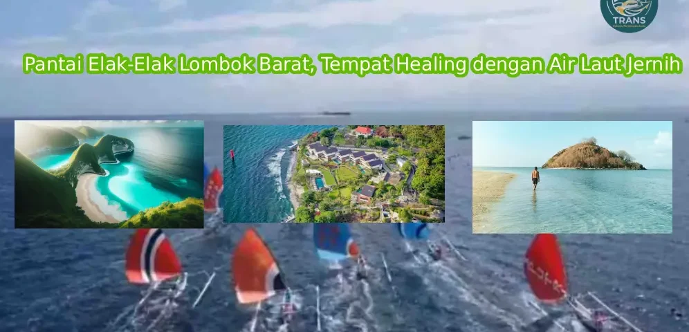 Pantai Elak Elak Lombok Barat indah